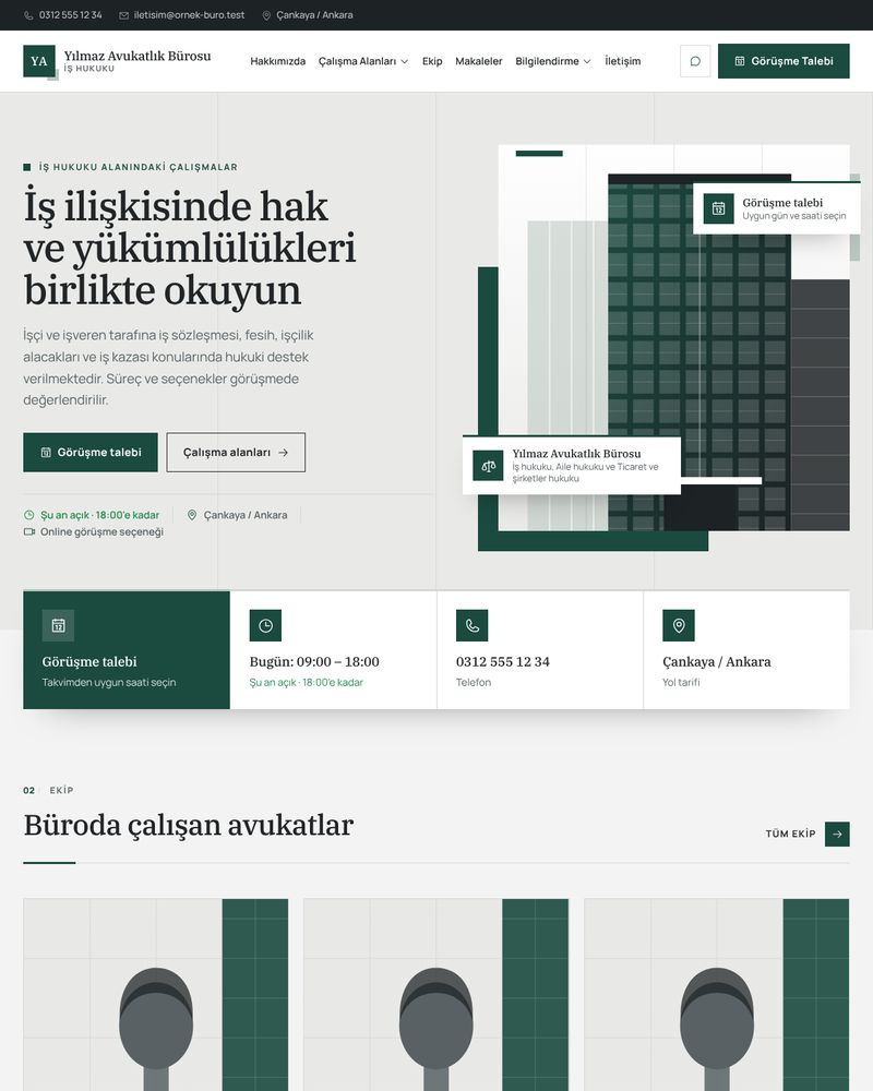 Sermaye teması ana sayfa görünümü